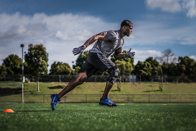 Bionic Fullstop Football Player Running